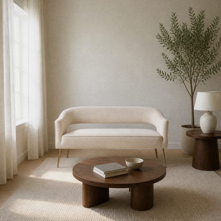 Tessmar Scedro Velvet Flared Loveseat