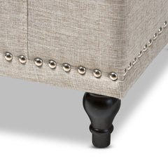 Detail | Close view of the Tessmar Skaelingur Upholstered Ottoman