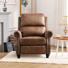 Front | Straight-on view of the Tessmar Soldarfjordur Push Back Recliner