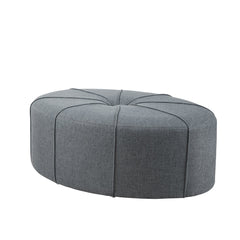 Angle | Three-quarter view of the Tessmar Sorvagur Tufted Cocktail Ottoman