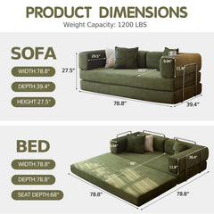 Angle | Three-quarter view of the Tessmar Srakane Compression Sofa Bed