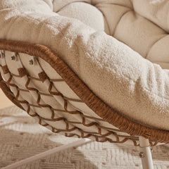 Texture | Close view of the Tessmar Storadimun Metal Rocking Chair