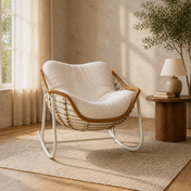 Tessmar Storadimun Metal Rocking Chair