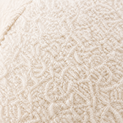 Close detail | cream boucle cushion loop texture