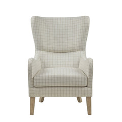 Front | Straight-on view of the Tessmar Strendur Upholstered Wingback Chair