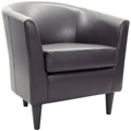 Tessmar Sydrugota Leather Barrel Chair | untouched supplier studio 1