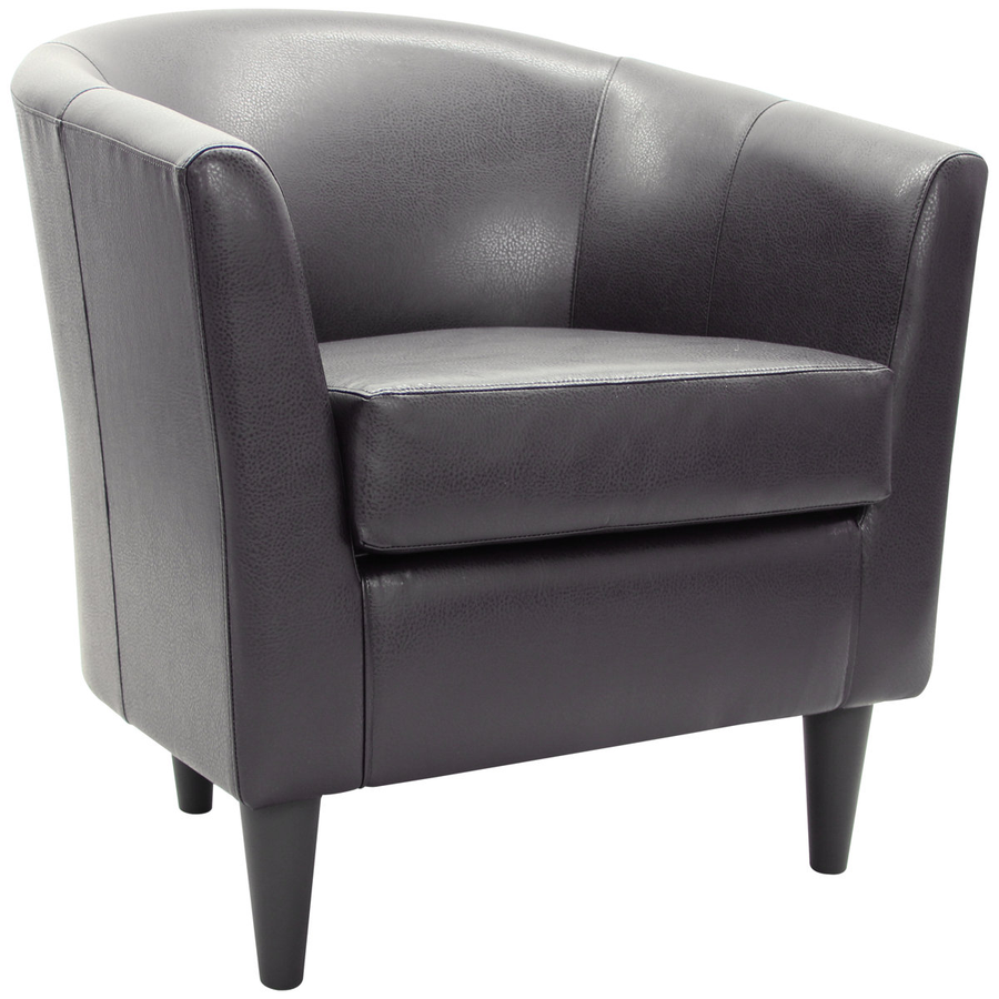 Tessmar Sydrugota Leather Barrel Chair | untouched supplier studio 1