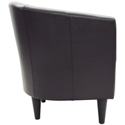 Tessmar Sydrugota Leather Barrel Chair | untouched supplier studio 4
