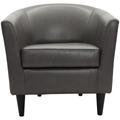 Tessmar Sydrugota Leather Barrel Chair | untouched supplier studio 5
