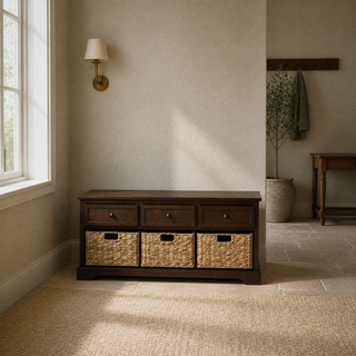 Tessmar Tresvik Wood Storage Bench