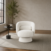 Tessmar Trollanes Upholstered Swivel Chair