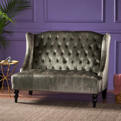 Room | The Tessmar Zlarin Recessed Arm Loveseat in a styled room