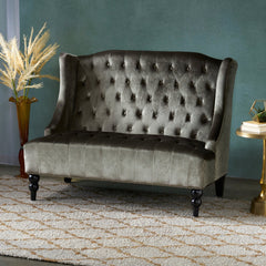 Room | The Tessmar Zlarin Recessed Arm Loveseat in a styled room