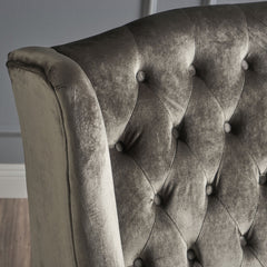 Detail | Close view of the Tessmar Zlarin Recessed Arm Loveseat