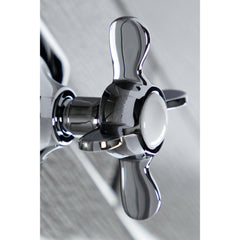 Three-Way Diverter Valve, Essex with Square Trim in Polished Chrome