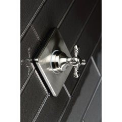 Three-Way Diverter Valve, Metropolitan, Single Handle in Brushed Nickel