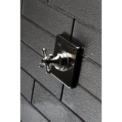 Three-Way Diverter Valve, Metropolitan, Single Handle in Brushed Nickel