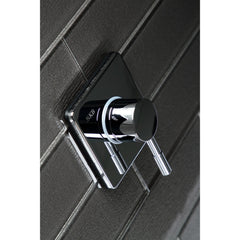 Three-Way Diverter Valve, Sona, Square Trim Kit in Polished Chrome