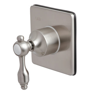 Three-Way Diverter Valve, Tudor, Single Handle in Brushed Nickel