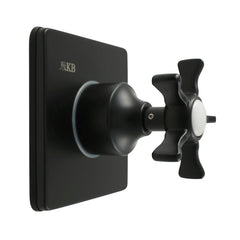 Three-Way Diverter Valve, Tulare, Single Handle with Square Trim in Matte Black