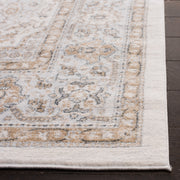 Border corner | the corner and border pattern up close on a dark floor