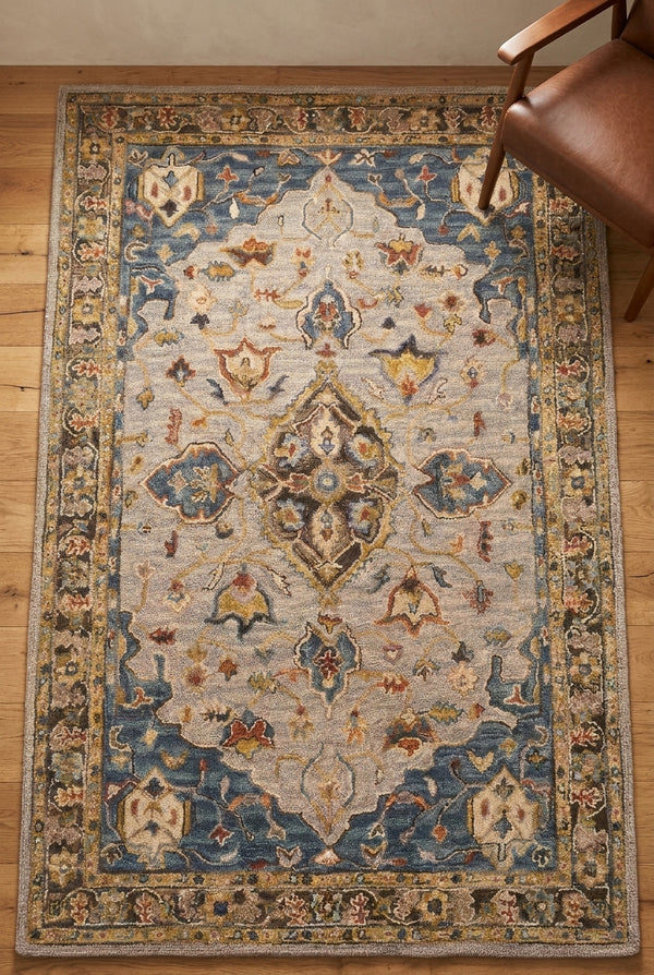 Tloom Alford Wool Oriental Indoor Rug