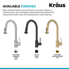 Touchless Kitchen Faucet, Bolden, Single Handle, Pull Down, Matte Black