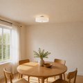 Angle | a second view of the same dining room, looking down at the table