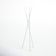 Tripod Floor Lamp, 3 Lights with Integrated LED and Metal Frame