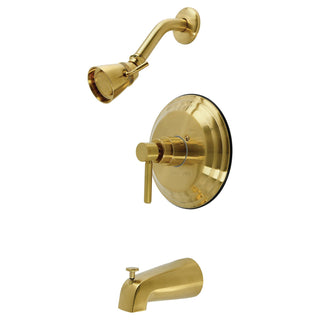 Tub and Shower Faucet, Concord, Pressure Balanced in Brushed Brass