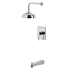 Tub and Shower Faucet, Concord, Pressure Balanced in Polished Chrome