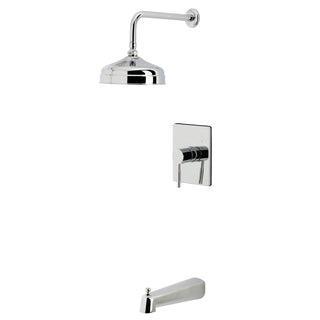 Tub and Shower Faucet, Concord, Pressure Balanced in Polished Chrome
