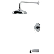 Tub and Shower Faucet, Concord, Pressure Balanced in Polished Chrome