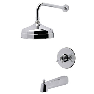 Tub and Shower Faucet, Concord, Single Handle in Polished Chrome