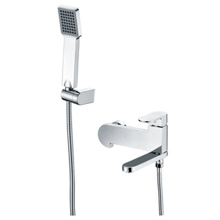 Tub and Shower Faucet, Echo Series, 1-Handle 1-Spray in Polished Chrome