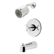 Tub and Shower Faucet, Elinvar, Single Handle in Polished Chrome