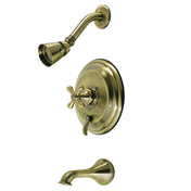 Tub and Shower Faucet, Heirloom, Single Handle with Pressure Balanced Valve