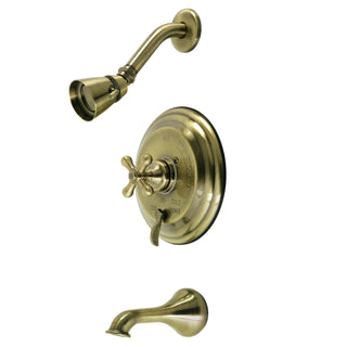 Tub and Shower Faucet, Heirloom, Single Handle with Pressure Balanced Valve