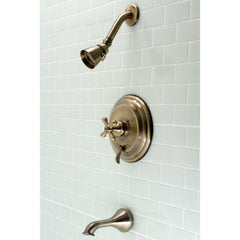 Tub and Shower Faucet, Heirloom, Single Handle with Pressure Balanced Valve