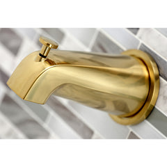 Tub and Shower Faucet, Kaiser, Double Handle in Brushed Brass