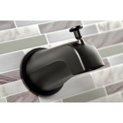Tub and Shower Faucet, Kaiser, Double Handle in Matte Black