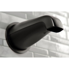 Tub and Shower Faucet, Kaiser, Triple Handle in Matte Black