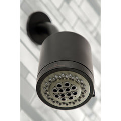 Tub and Shower Faucet, Kaiser, Triple Handle in Matte Black