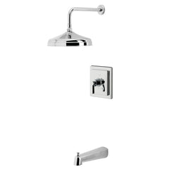 Tub and Shower Faucet, Sona, Pressure Balanced in Polished Chrome