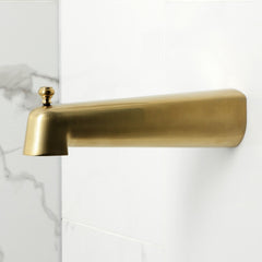 Tub and Shower Faucet, Sona, Single Handle in Brushed Brass