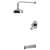 Tub and Shower Faucet, Verona, Single Handle in Polished Chrome