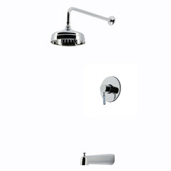 Tub and Shower Faucet, Verona, Single Handle in Polished Chrome