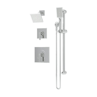 Tub and Shower Trim Kit, Duro, Wall Mount, Hand Spray, Polished Chrome