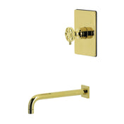 Tub Faucet, Belknap, Single Handle Pressure Balanced in Polished Brass