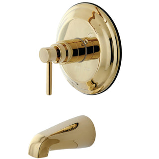 Tub Faucet, Concord, Single Handle in Polished Brass